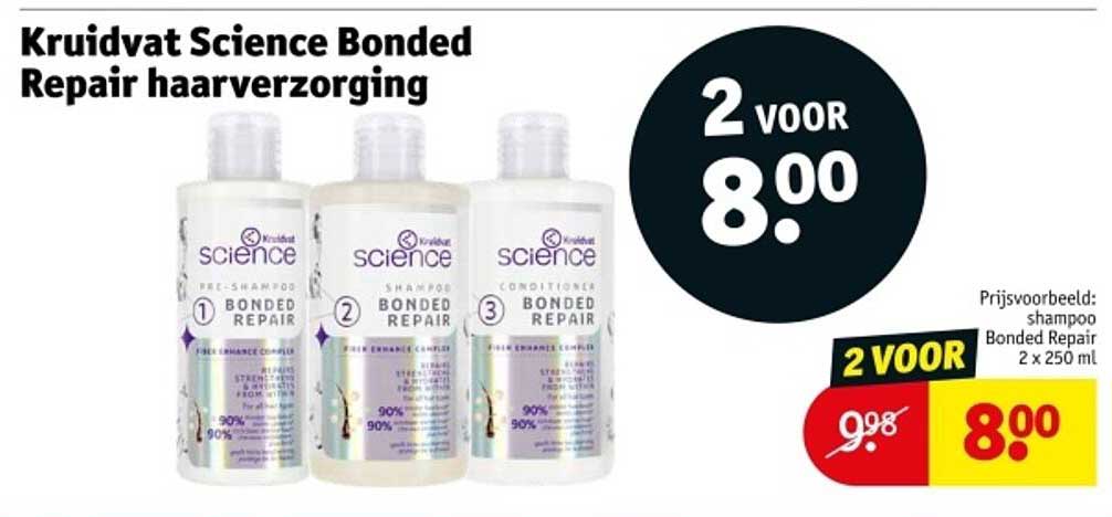Kruidvat Science Bonded Repair haarverzorging
