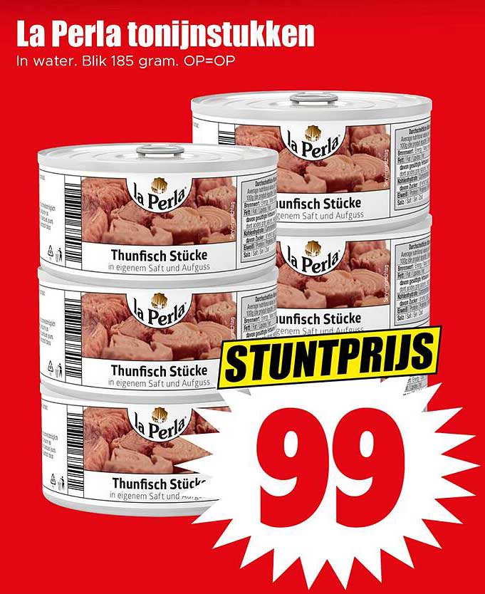 La Perla tonijnstukken