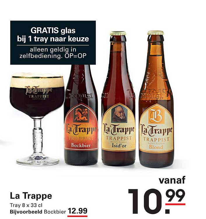 La Trappe Tray 8 x 33 cl