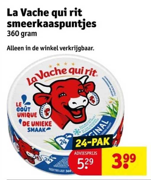La Vache qui rit smeerkaaspuntjes 360 gram