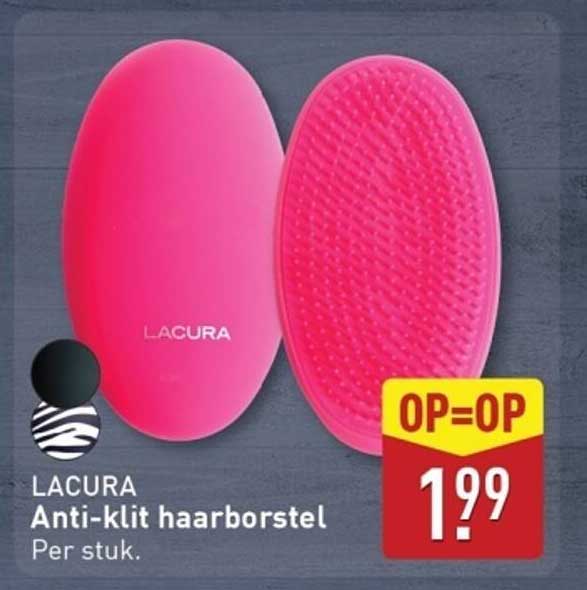 LACURA Anti-klit haarborstel
