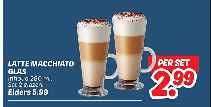 LATTE MACCHIATO GLAS