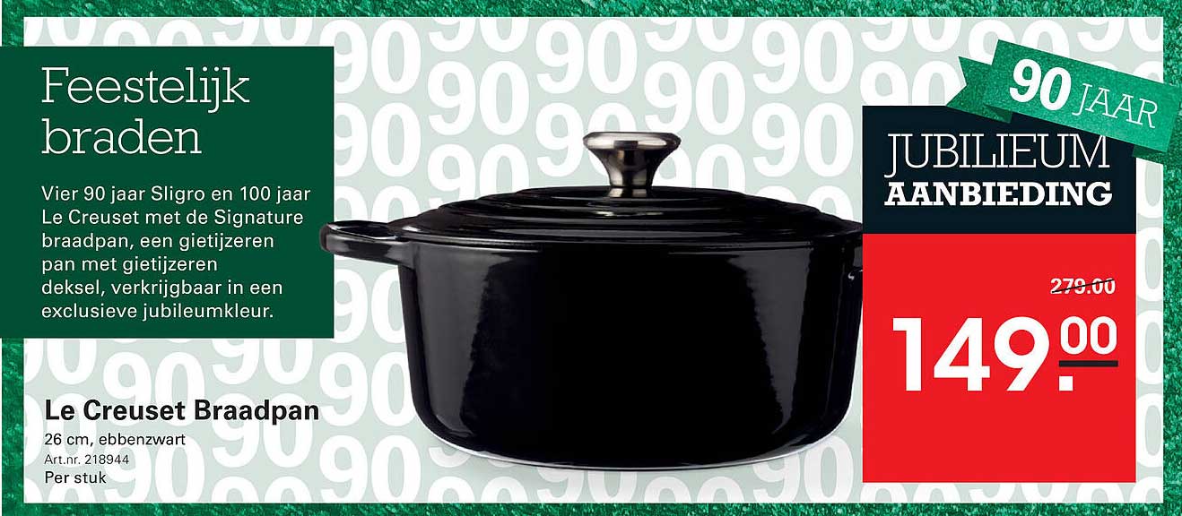Le Creuset Braadpan