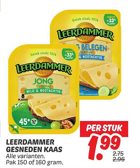LEERDAMMER GESNEDEN KAAS