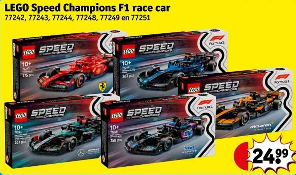 LEGO Speed Champions F1 race car