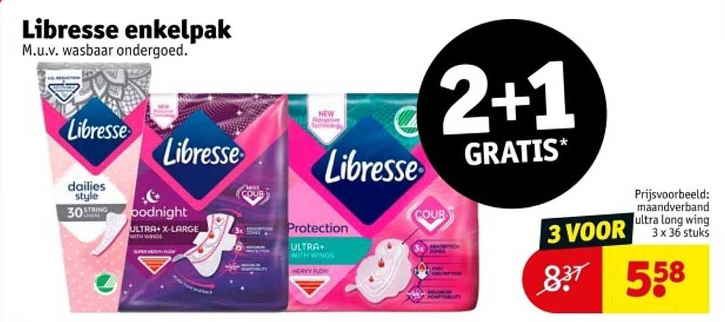 Libresse enkelpak