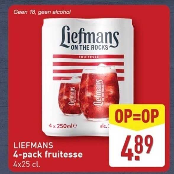 LIEFMANS 4-pack fruitesse