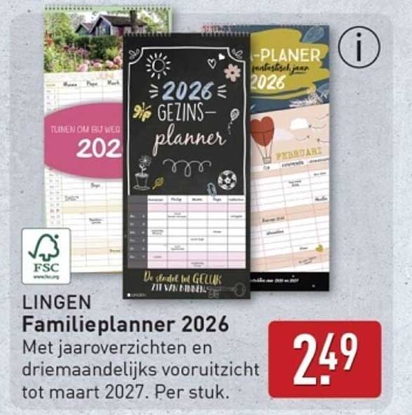 LINGEN Familplanner 2026
