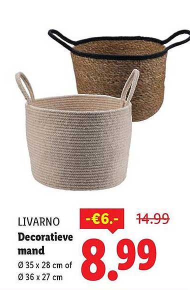 LIVARNO Decoratieve mand