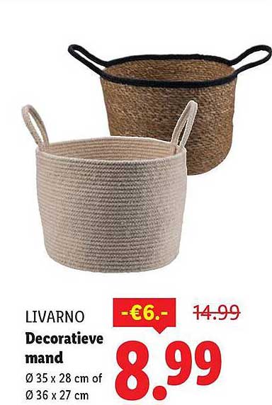 LIVARNO Decoratieve mand