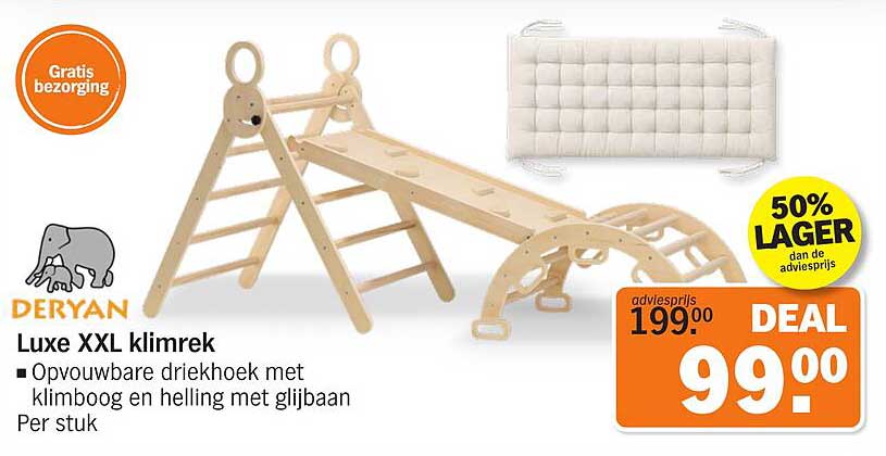 Luxe XXL klimrek
