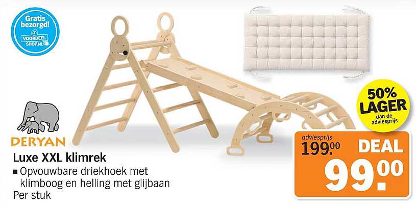 Luxe XXL klimrek