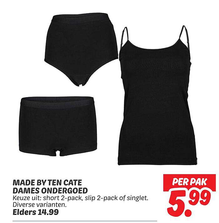 MADE BY TEN CATE DAMES ONDERGOED