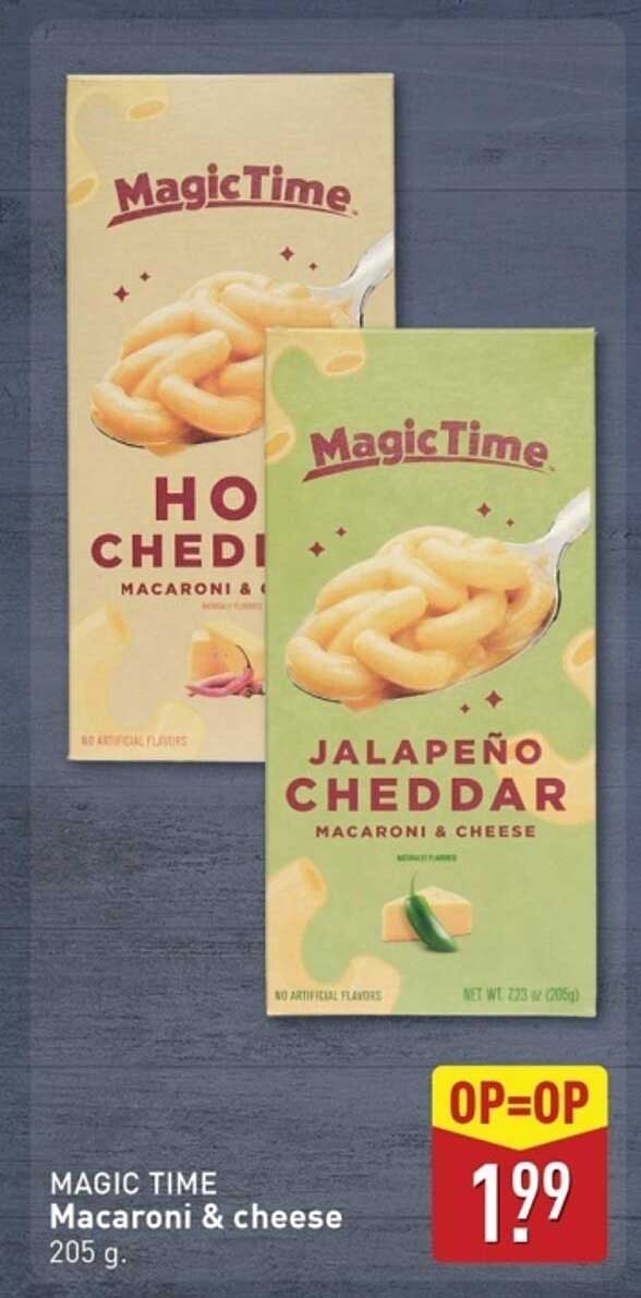 MAGIC TIME Macaroni & cheese 205 g.