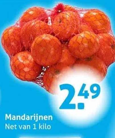 Mandarijntjes Net van 1 kilo