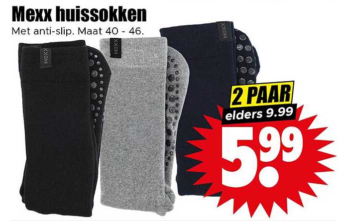 Mexx huissokken
