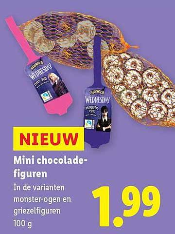 Mini chocoladefiguren