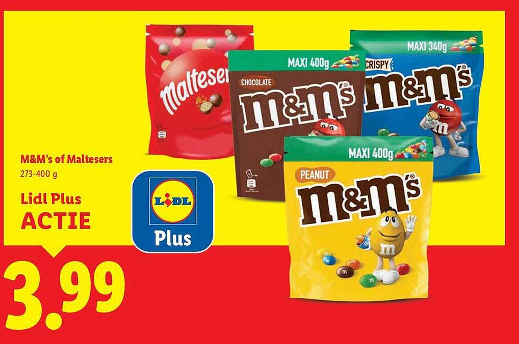 M&M’s of Maltesers