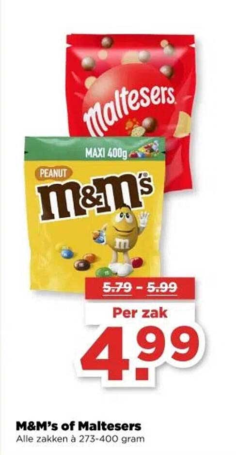 M&M's of Maltesers