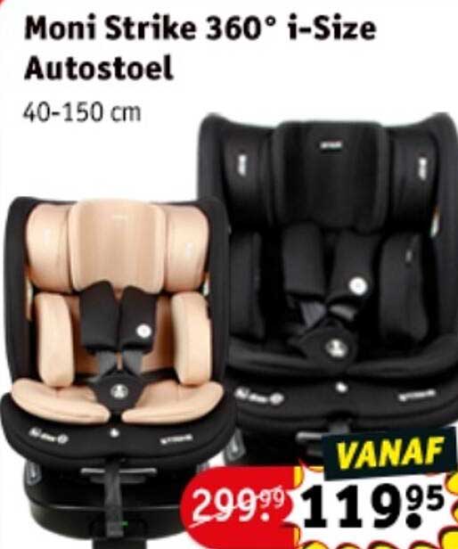 Moni Strike 360° i-Size Autostoel