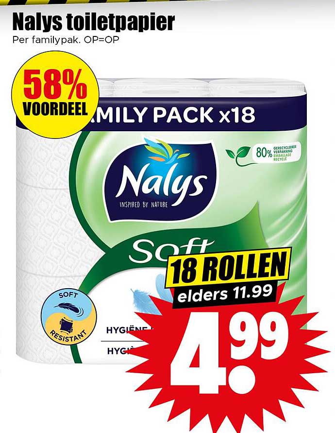 Nalys toiletpapier