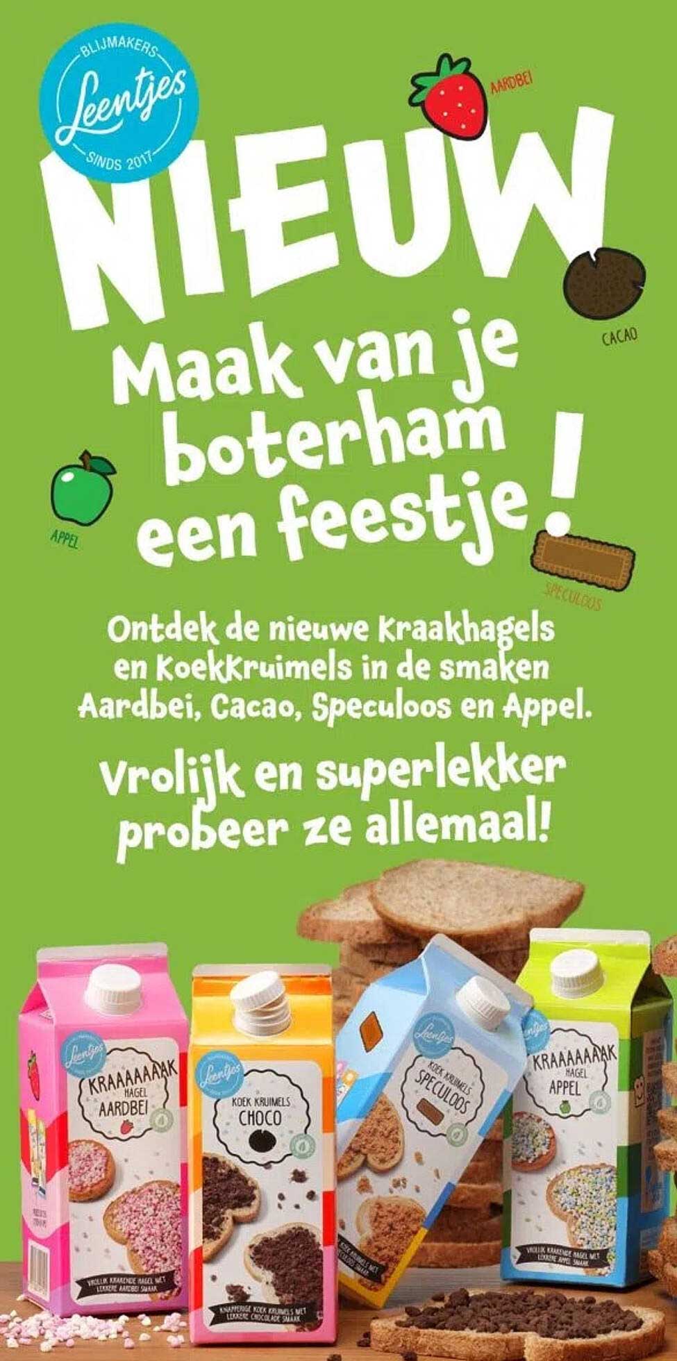 Nieuw! Maak van je boterham een feestje!