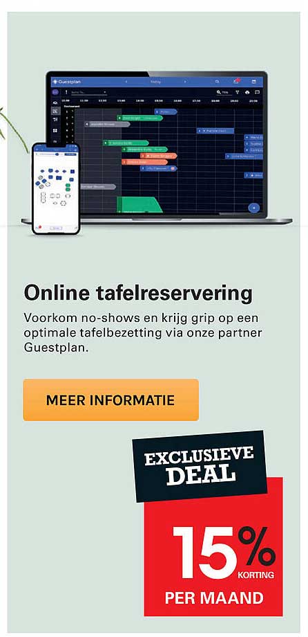Online tafelreservering