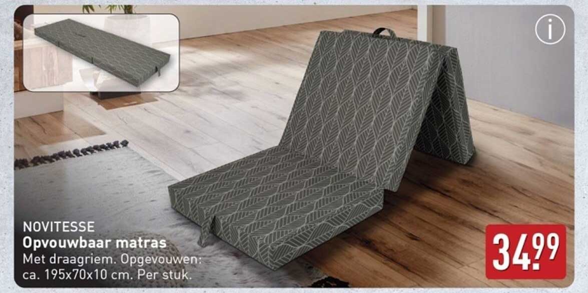 Opvouwbaar matras