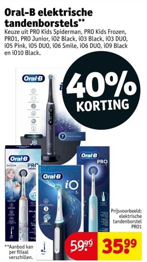 Oral-B elektrische tandenborstels**