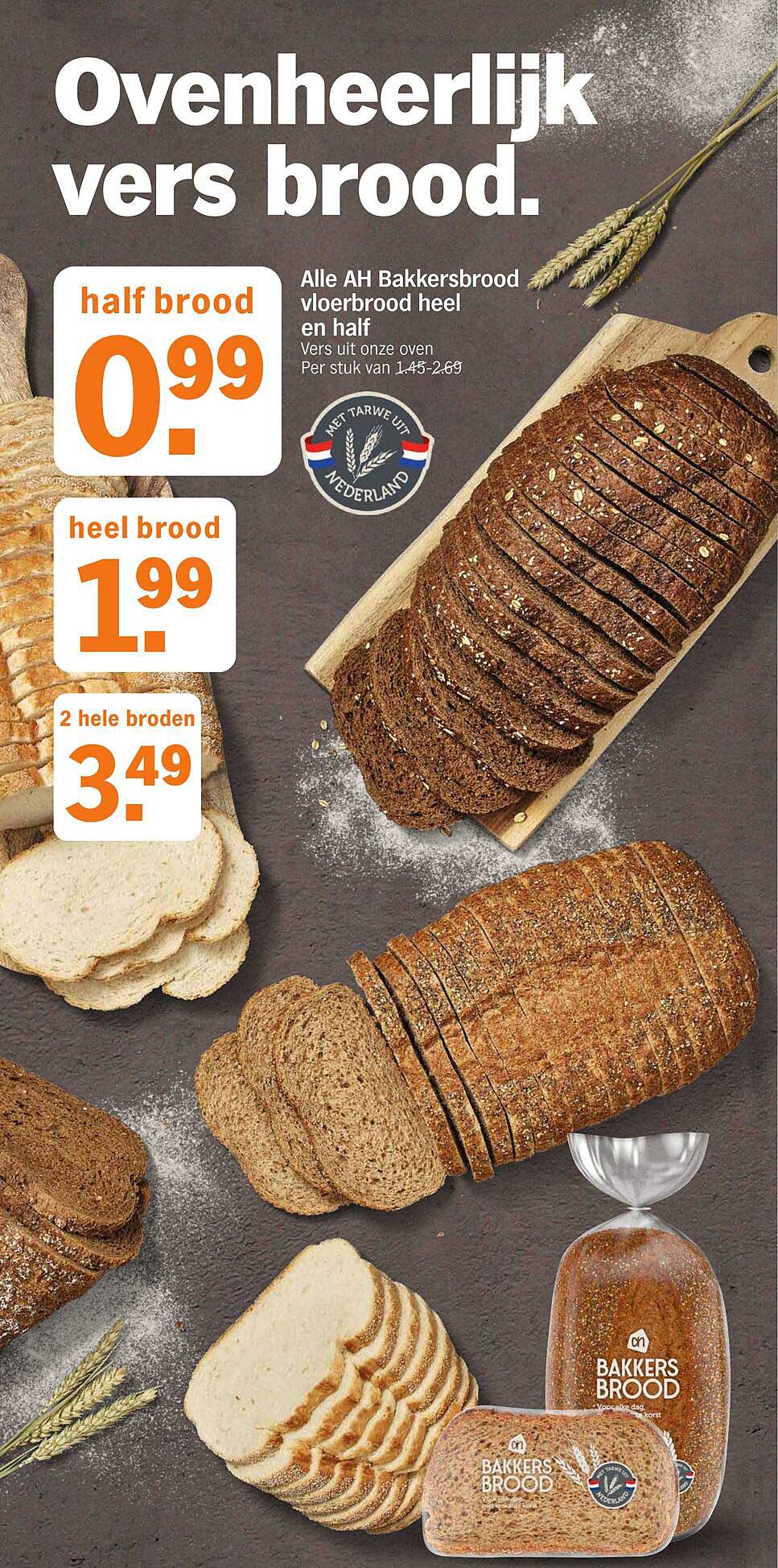 Ovenheerlijk vers brood.