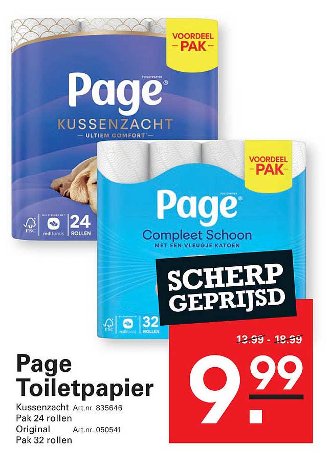 Page Toiletpapier