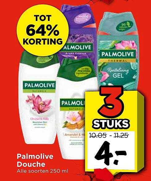 Palmolive Douche Alle soorten 250 ml