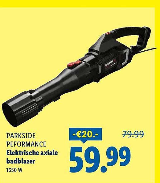 Parkside Peformance Elektrische axiale badblazer 1650 W