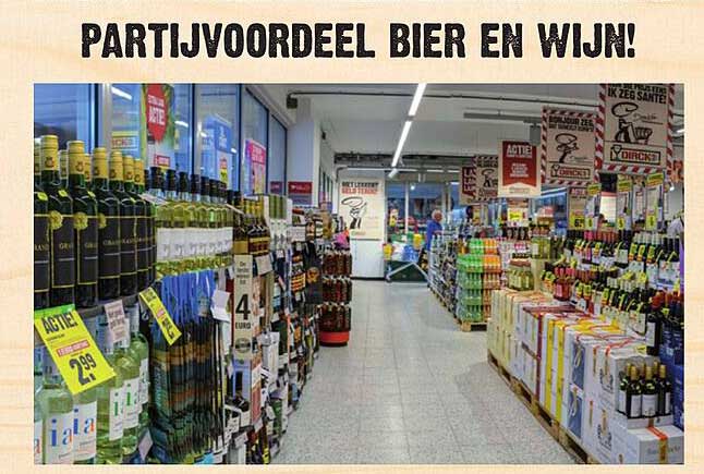 PARTIJVOORDEEL BIER EN WIJN!
