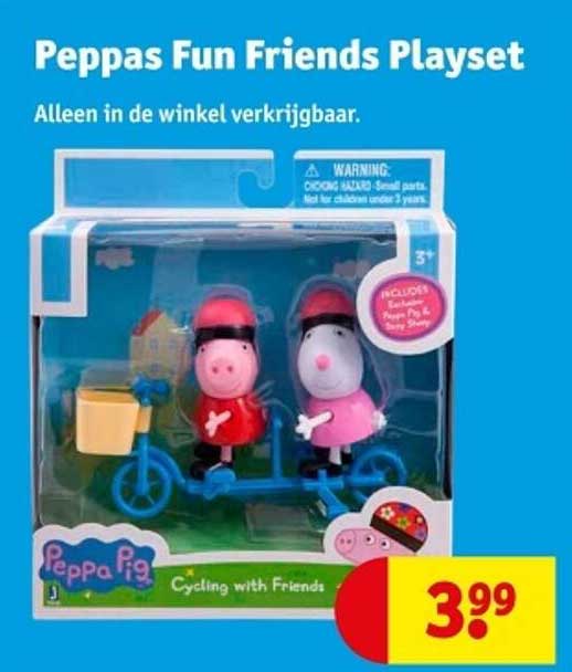 Peppas Fun Friends Playset