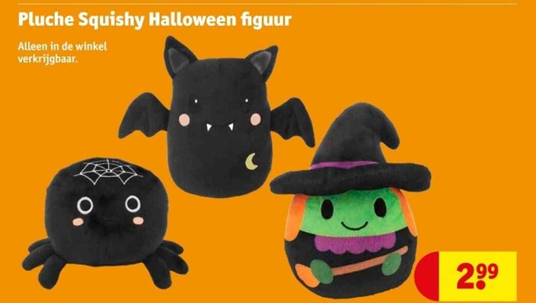 Pluche Squishy Halloween figuur