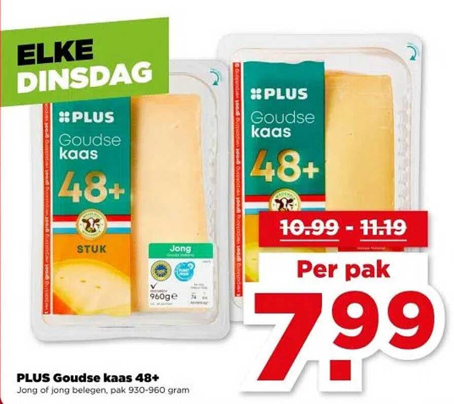PLUS Goudse kaas 48+