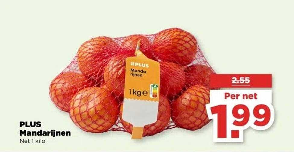 PLUS Mandarijnen Net 1 kilo