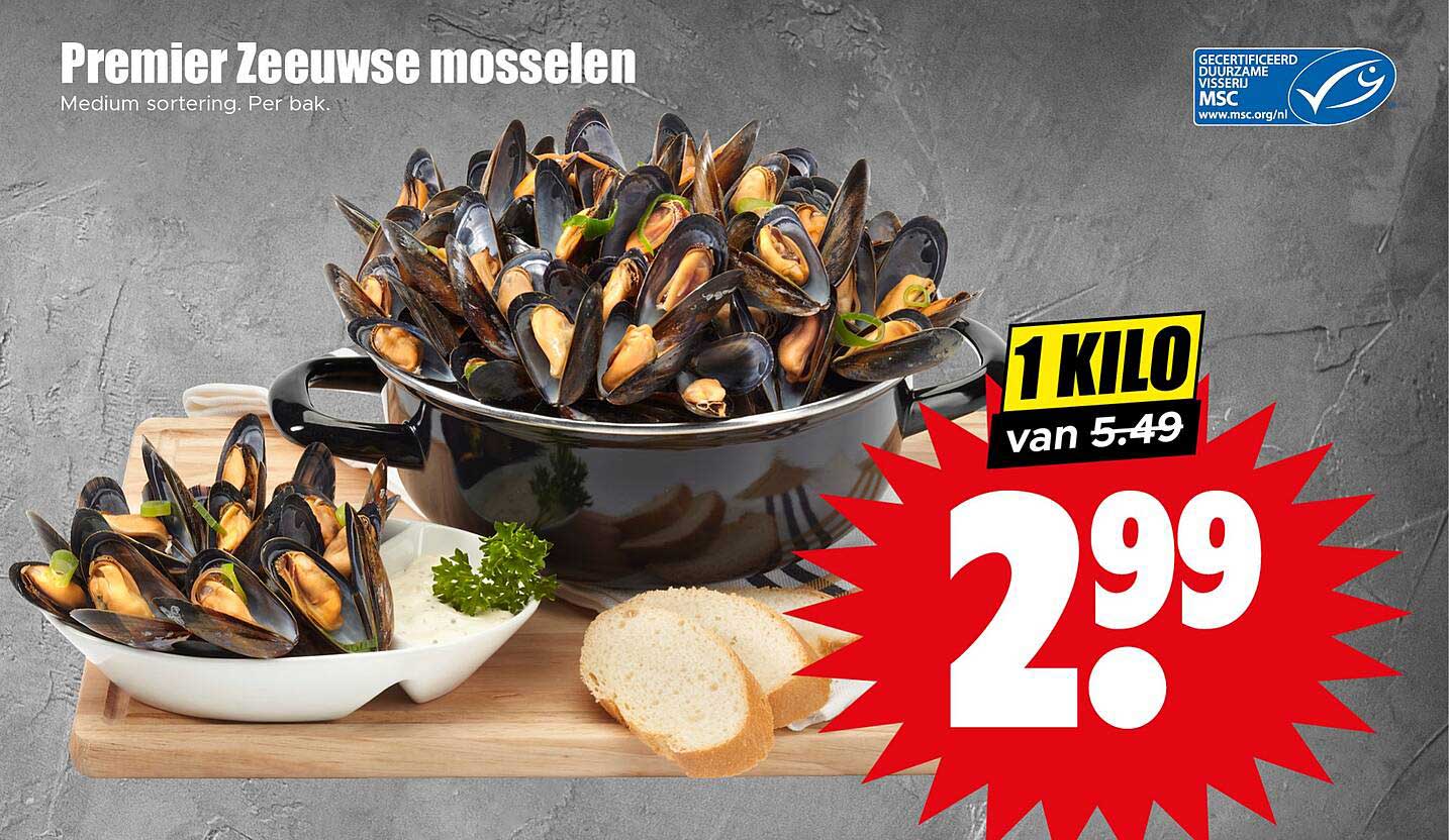 Premier Zeeuwse mosselen