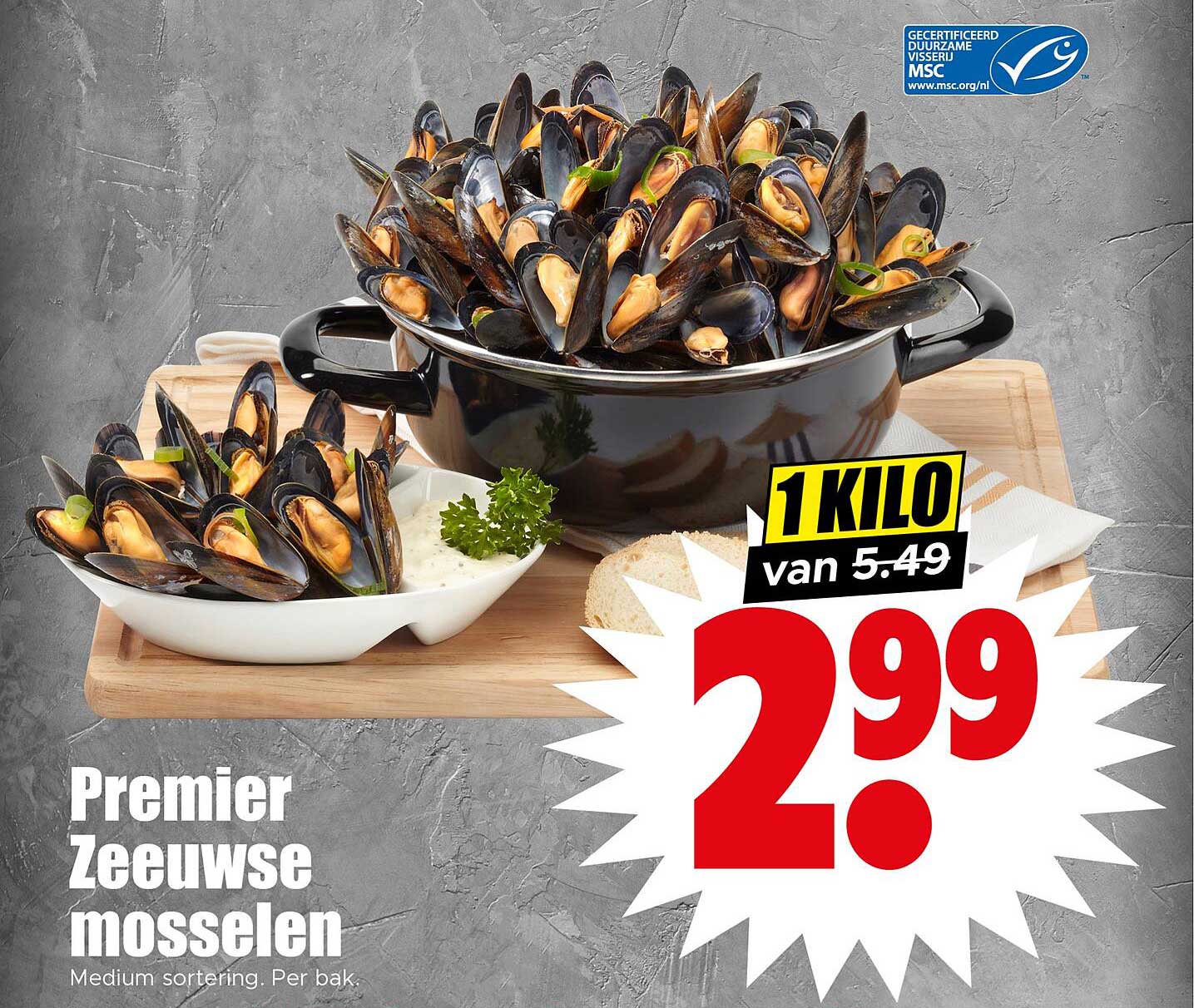 Premier Zeeuwse mosselen