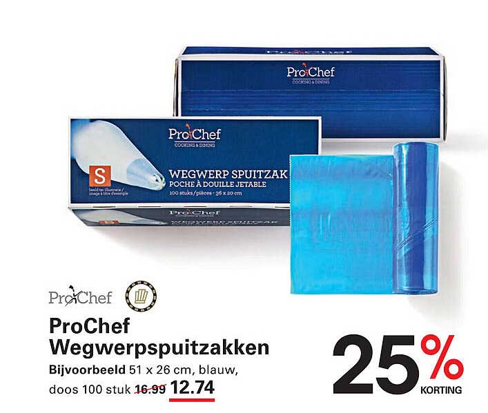 ProChef Wegwerpspuitzakken