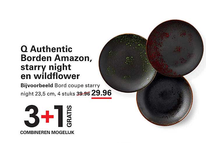 Q Authentic Borden Amazon, starry night en wildflower