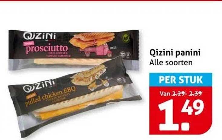 Qizini panini Alle soorten