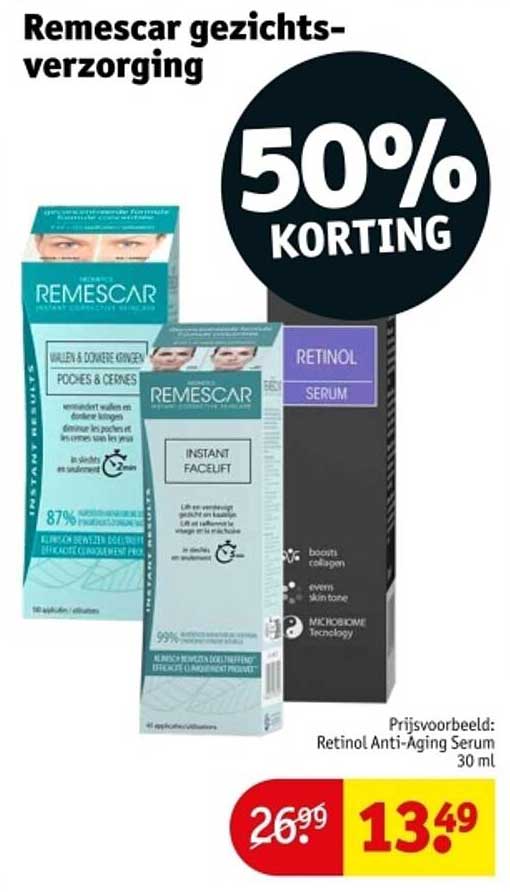 Remescar gezichtsverzorging