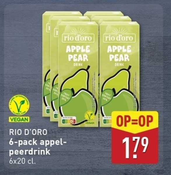 RIO D'ORO 6-pack appel-peerdrink