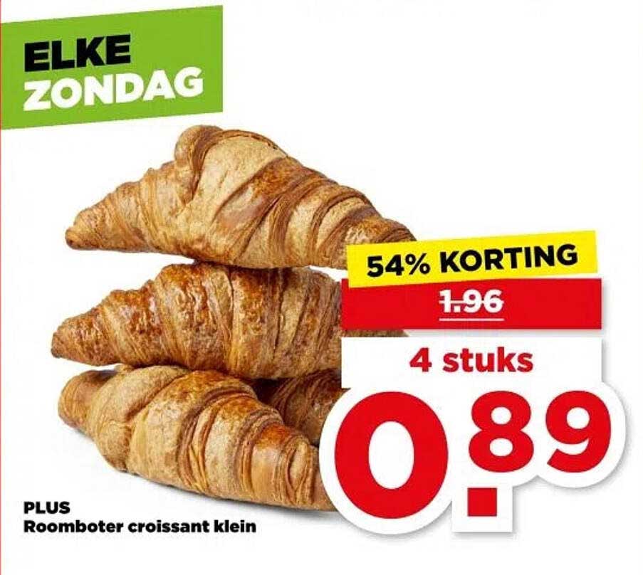 Roomboter croissant klein