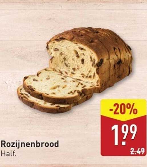 Rozijnenbrood