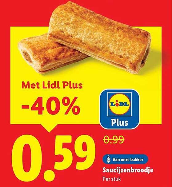 Saucijzenbroodje
