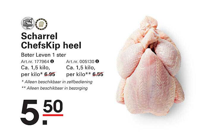 Scharrel ChefsKip heel