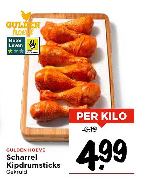 Scharrel Kipdrumsticks Gekruid